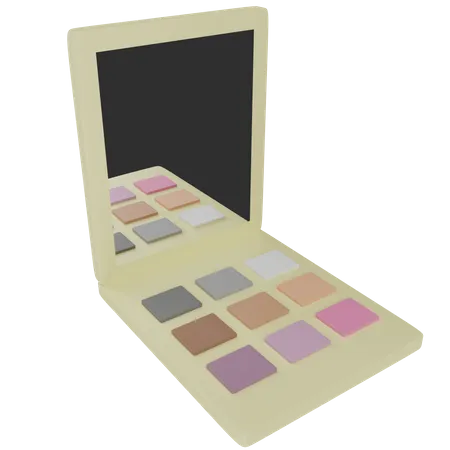 Eyeshadows  3D Illustration