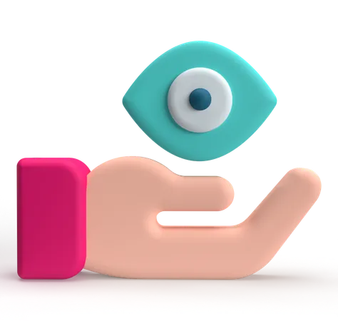 시력  3D Icon