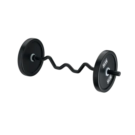 Ez barbell  3D Icon