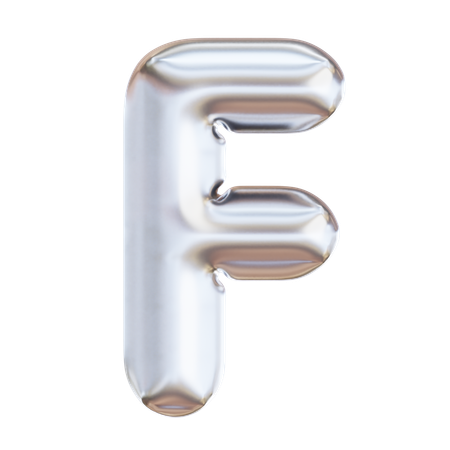 F  3D Icon