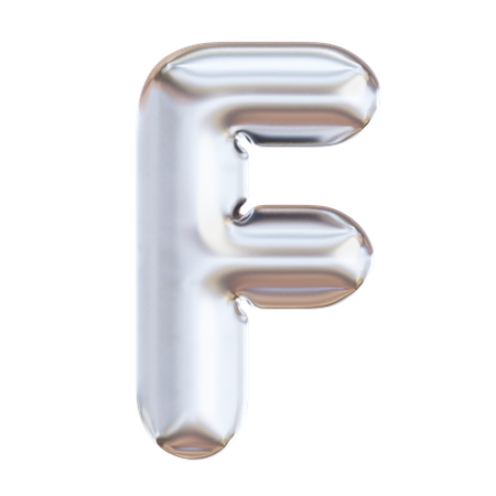 F  3D Icon