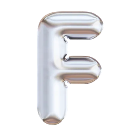 F  3D Icon