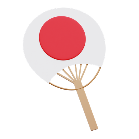 Fã da bandeira japonesa  3D Icon