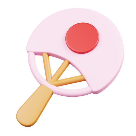 Fã japonês  3D Icon
