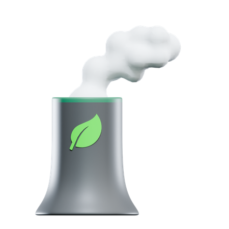 Fábrica biológica  3D Icon