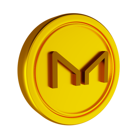 Fabricant de crypto-monnaie  3D Icon