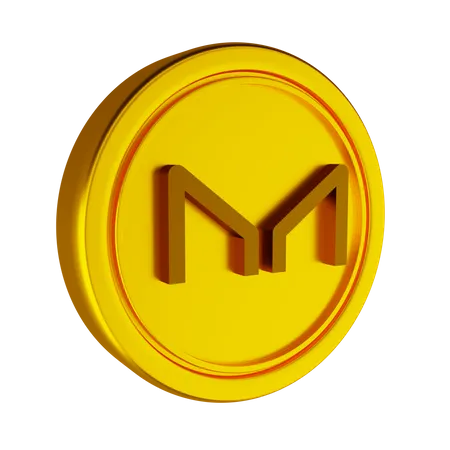 Fabricant de crypto-monnaie  3D Icon