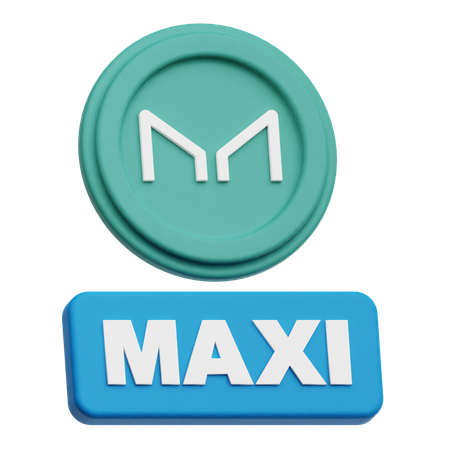 Fabricante maxi  3D Icon
