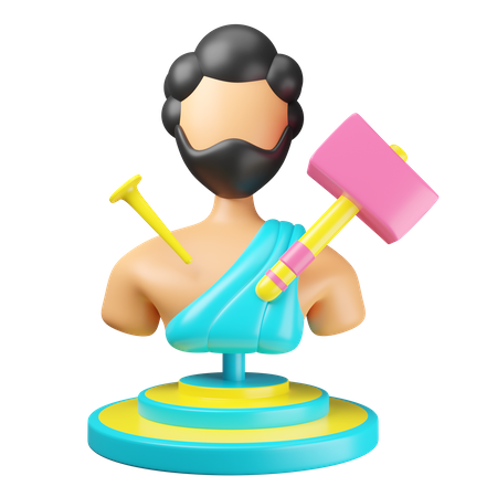 Fabrication de sculptures  3D Icon