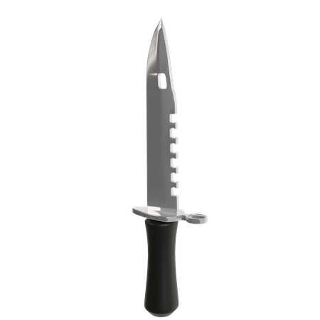 Faca  3D Icon