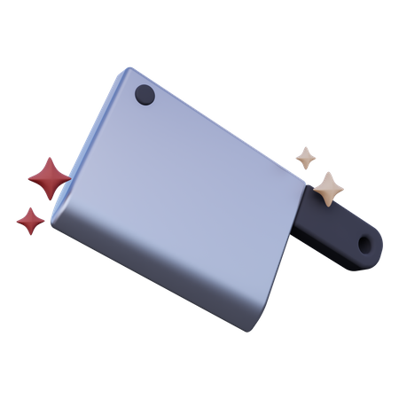 Faca  3D Icon