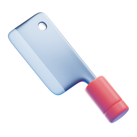 Faca de açougueiro  3D Icon