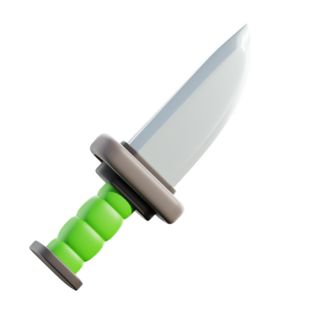 Faca de combate  3D Icon