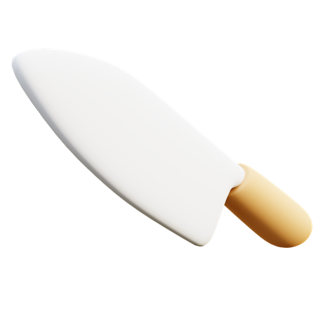 Faca de corte  3D Icon