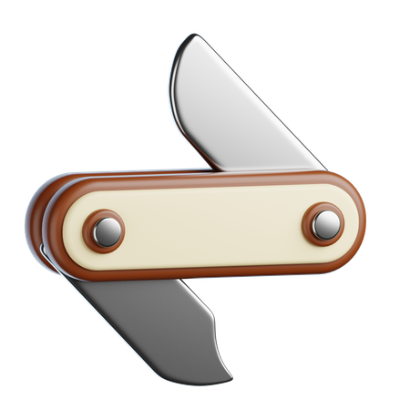 Faca de escoteiro  3D Icon