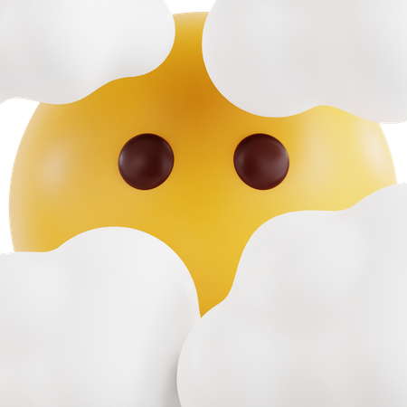 Face Clouds  3D Icon