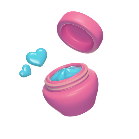 Face Cream  3D Icon