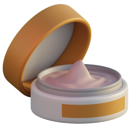 Face Cream  3D Icon