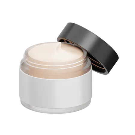 Face Cream  3D Illustration