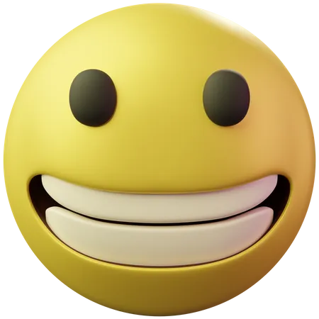 Face Happy  3D Emoji