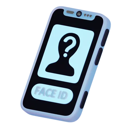 Face Id  3D Icon