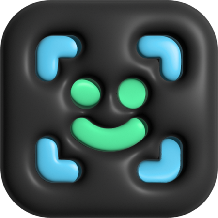 Face-ID  3D Icon