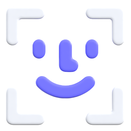 페이스 아이디  3D Icon