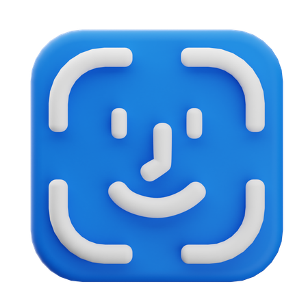 페이스 아이디  3D Icon