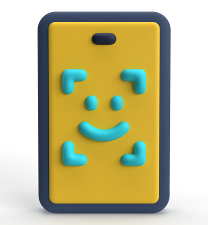 Face Lock  3D Icon