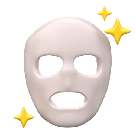 Face Mask 3 D Skincare Icon 3D Icon