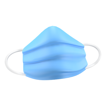 Face Mask  3D Illustration