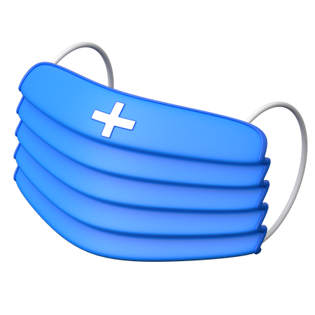 Face Mask Medical  3D Icon
