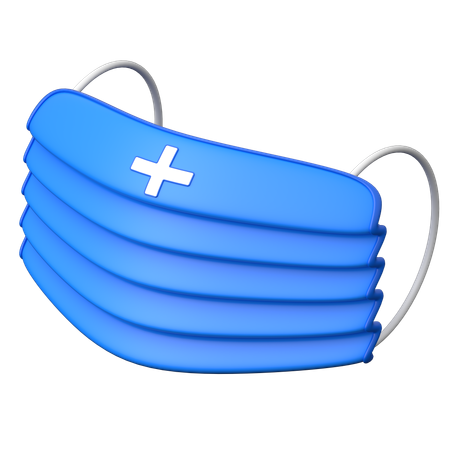 Face Mask Medical  3D Icon