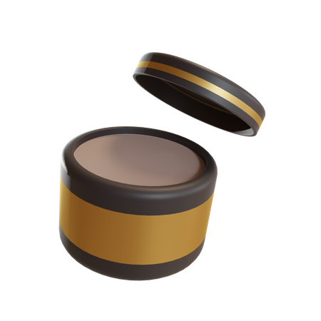 Face Powder  3D Illustration