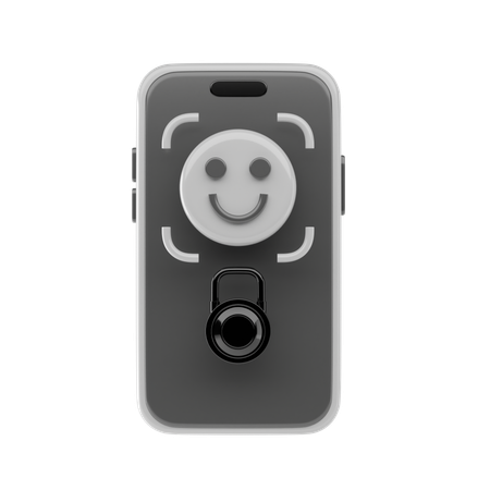 Face Recognition  3D Icon