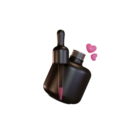 Face Serum  3D Illustration