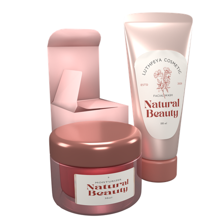 Face Wash Moisturizer  3D Icon