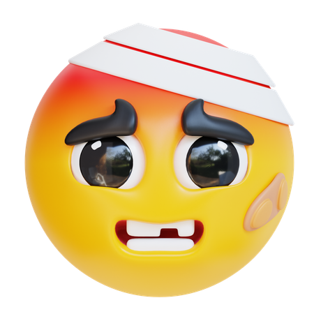 Face With Headbang  3D Icon