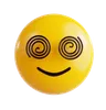 face with spiral Eyes Emoji