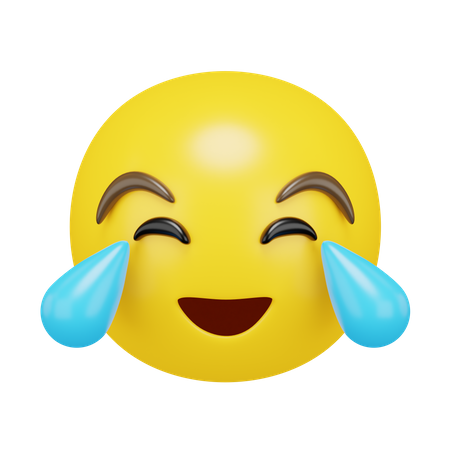 Face With Tears Of Joy  3D Emoji