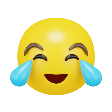 Face With Tears Of Joy  3D Emoji