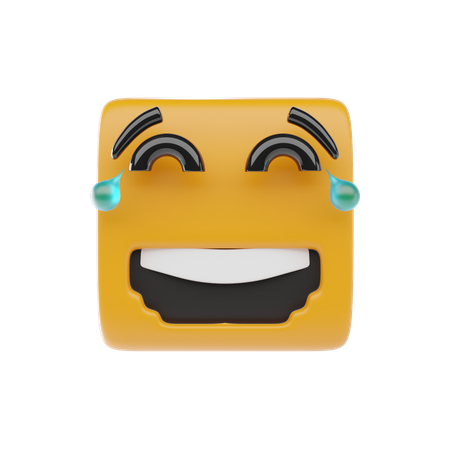 Face With Tears Of Joy  3D Icon