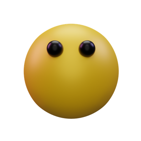 Face Without Mouth  3D Icon