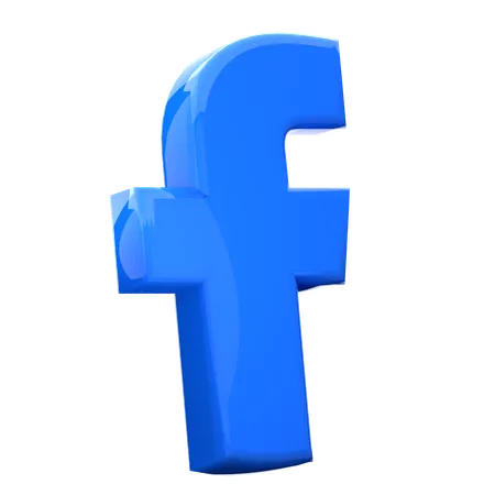 페이스북  3D Icon