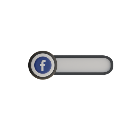 Facebook  3D Icon