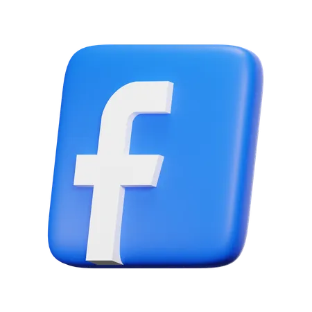 Facebook  3D Icon