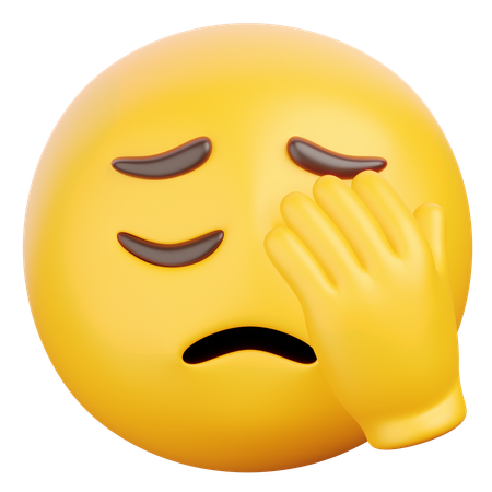 Gesichtspalme  3D Icon