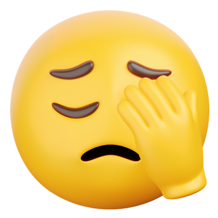 Facepalm  3D Icon