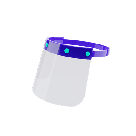 Faceshield  3D Icon