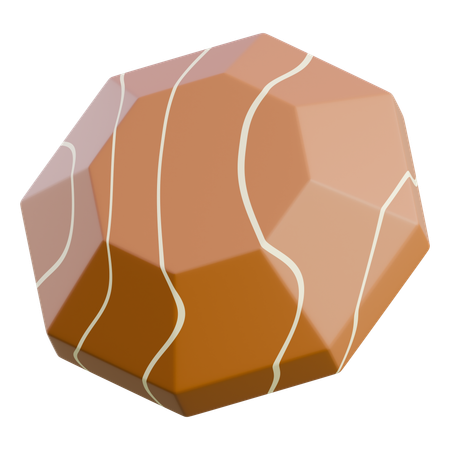 Faceted Gemstone  3D Icon
